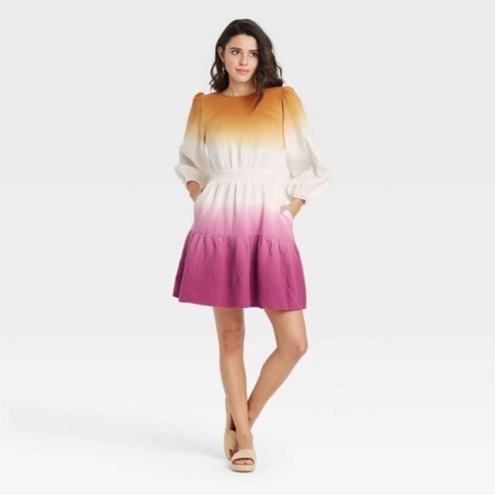 Comfy Cute, UNIVERSAL THREAD, tie dye dress!! - Picture 5 of 12